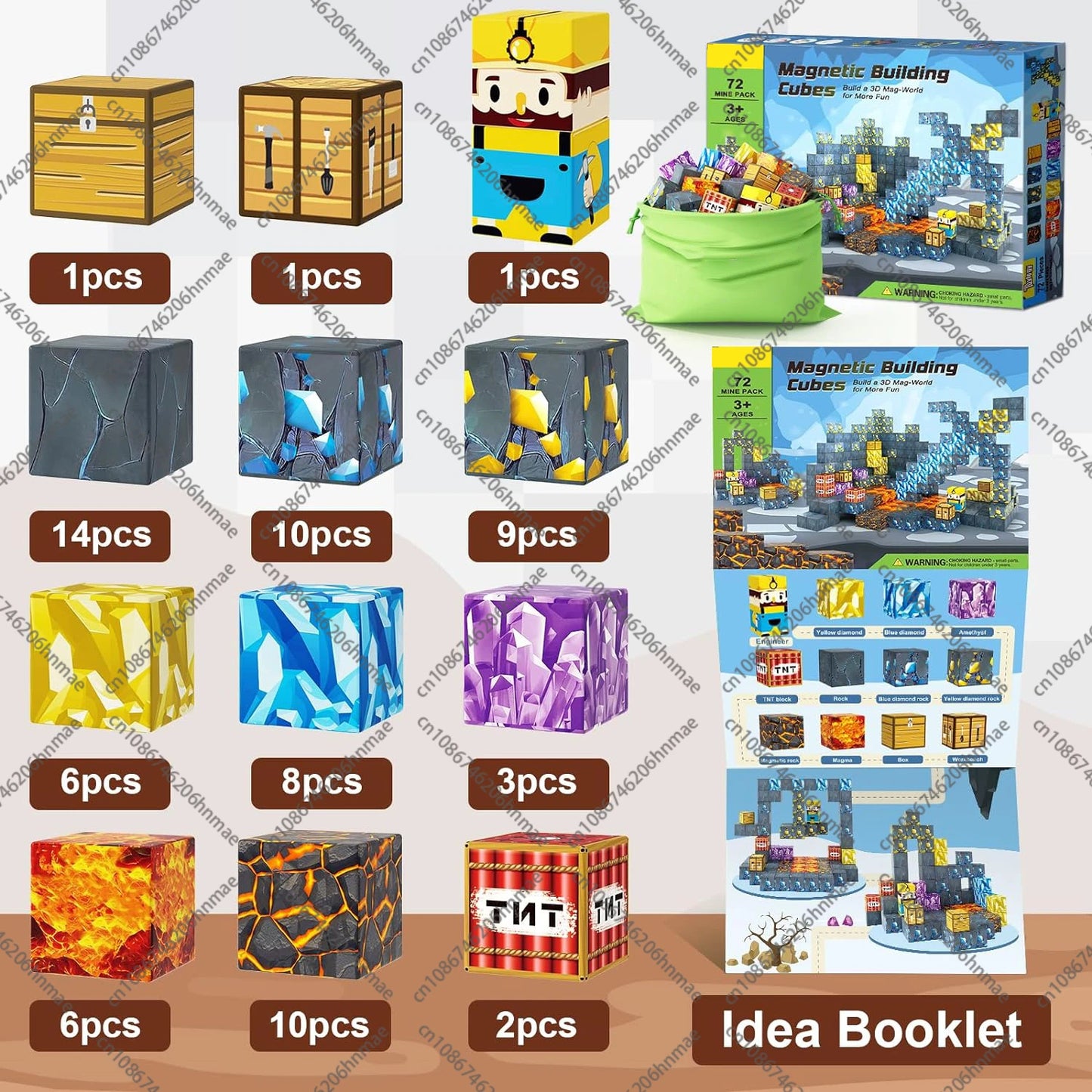 Magnetic Building Blocks