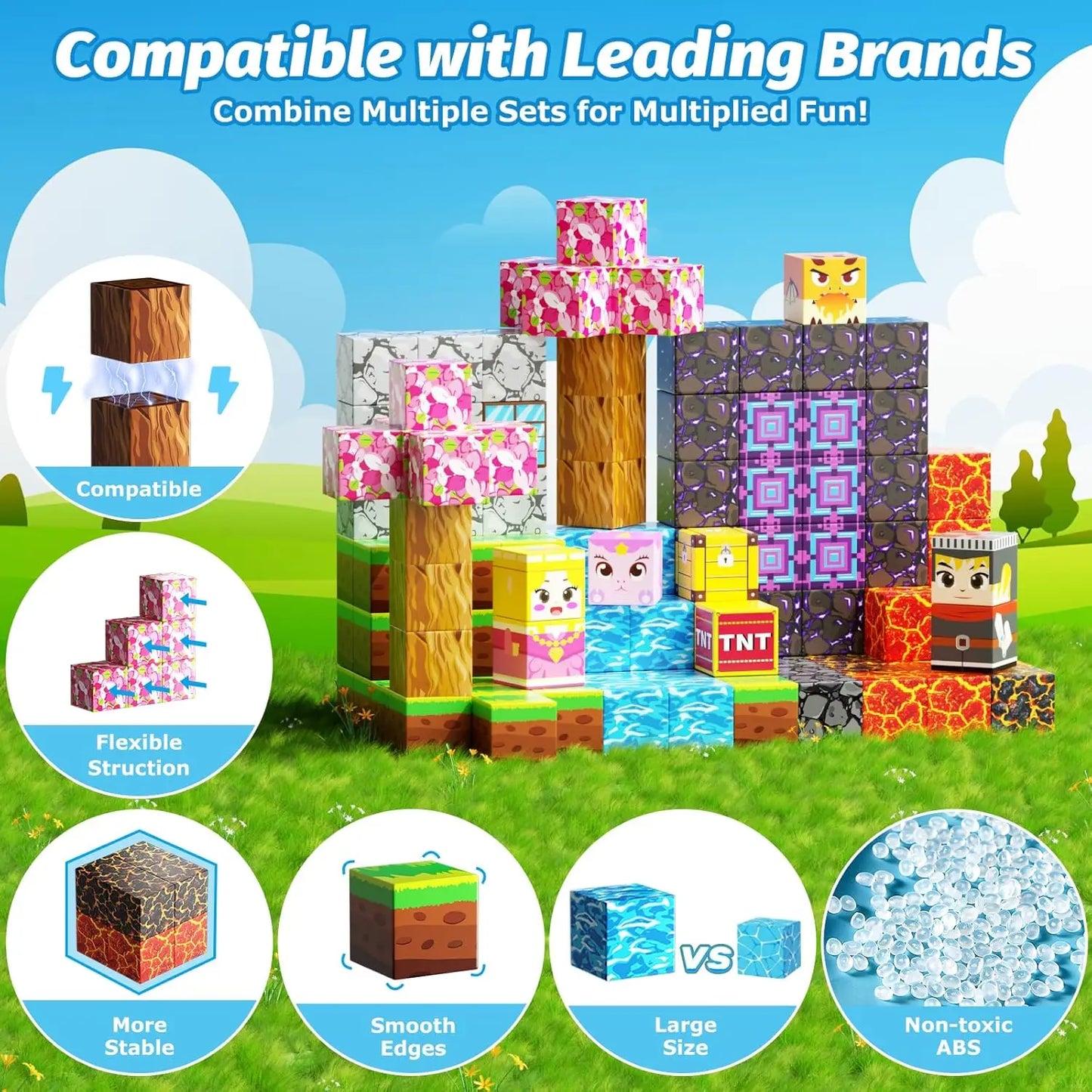 Magnetic Building Blocks