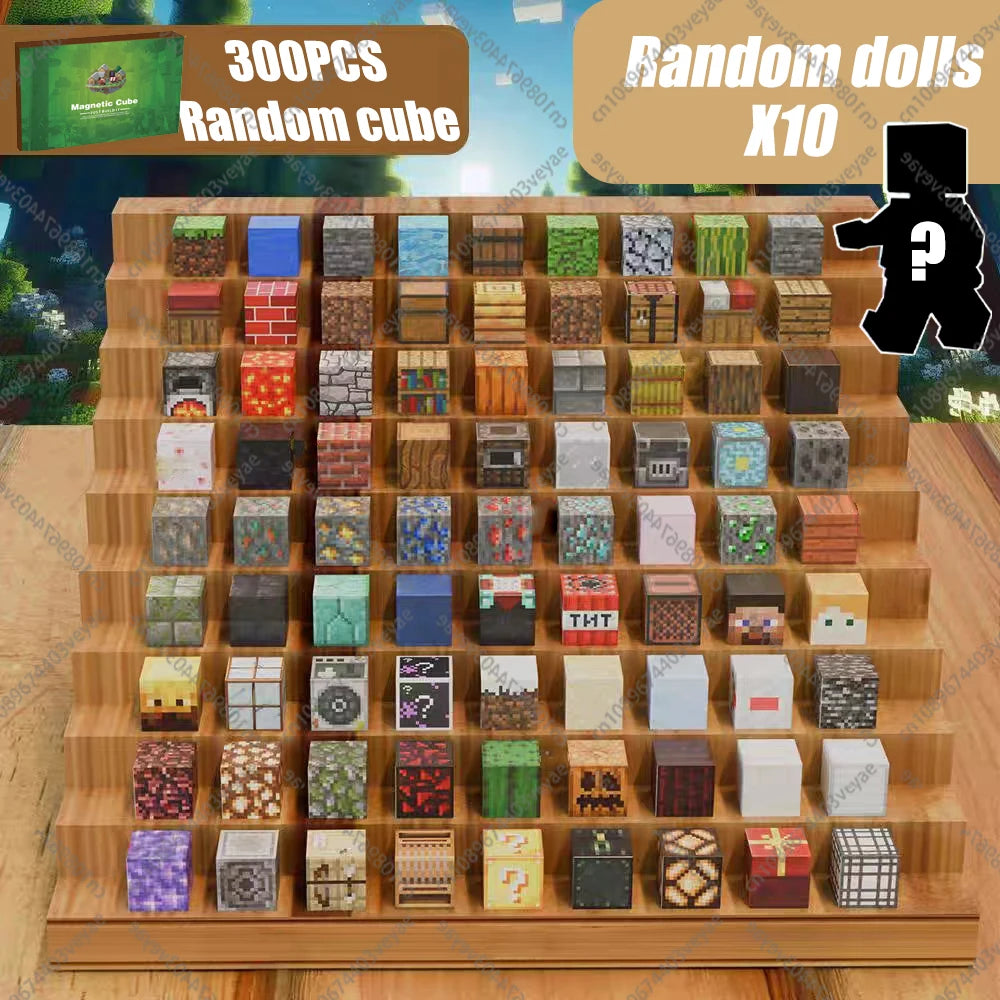 Magnetic Building Blocks Mine World Magnet