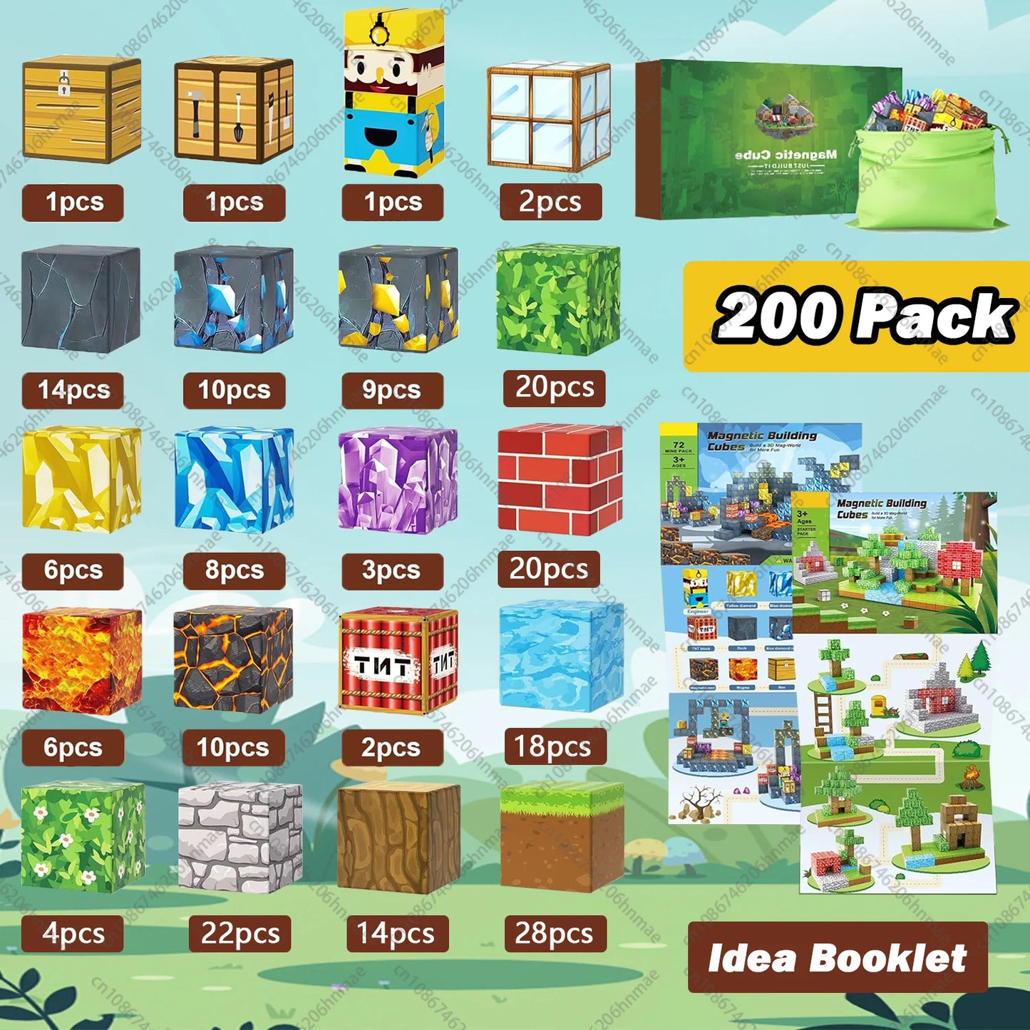 Magnetic Building Blocks