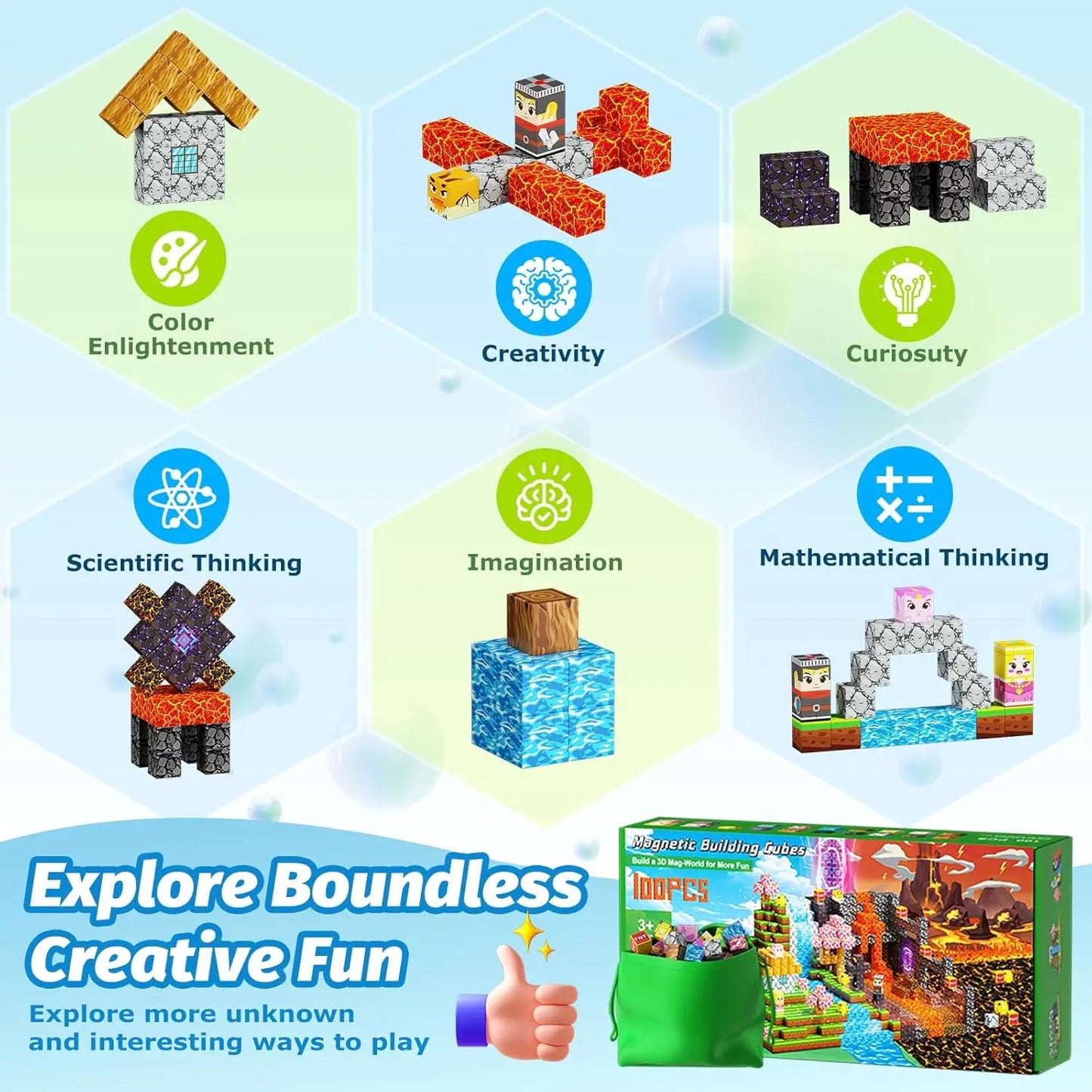 Magnetic Building Blocks