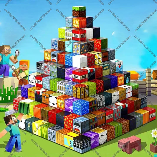 Magnetic Building Blocks Mine World Magnet 