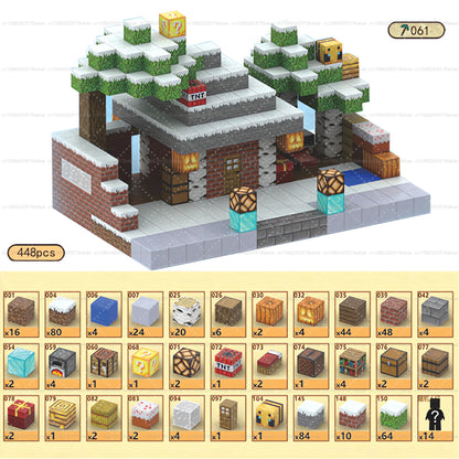 Magnetic Building Blocks Mine World Magnet 