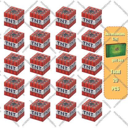 Magnetic Building Blocks Mine World Magnet 