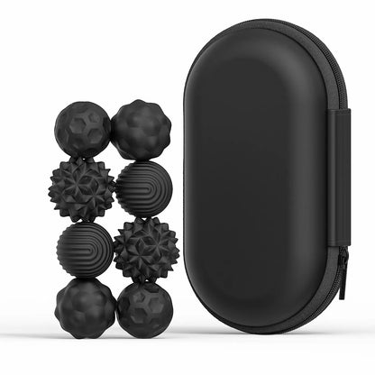 Silicone Magnetic Sensory Balls Fidget Toy Worry Balls Autism Calming Fidgeting Toy Kid Adults Anxiety Relief Stress Sensory Toy