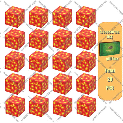 Magnetic Building Blocks Mine World Magnet 