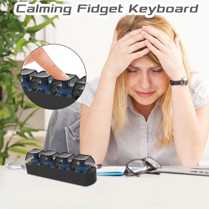 4Keys Finger Button Anti-Stress Toys Mechanical Keyboard Keycaps 